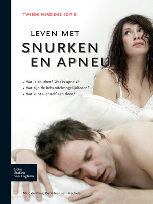 cover image of Leven met snurken en apneu